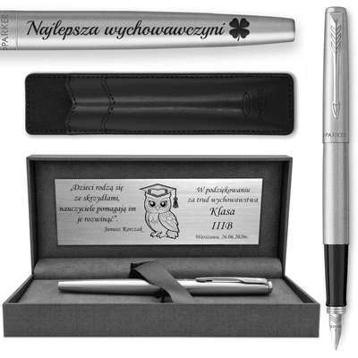 Pióro Wieczne Parker Jotter CT z ETUI Black i GRAWEREM na Prezent Prestige
