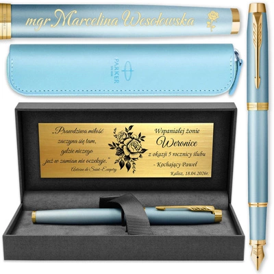 Pióro Wieczne Parker IM Rituals GT z ETUI i GRAWEREM Prezent na Rocznicę