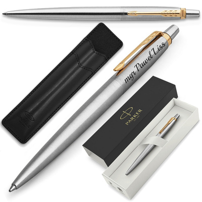 Długopis Parker Jotter GT z ETUI Black i GRAWEREM na Prezent dla Mamy