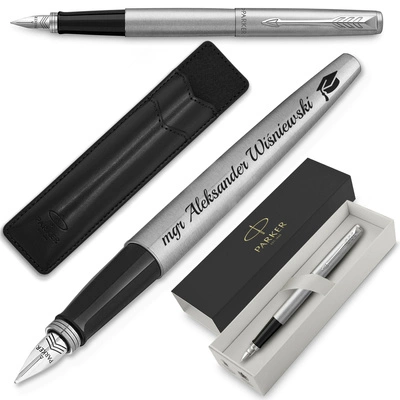 Pióro Wieczne Parker Jotter CT z ETUI Black i GRAWEREM Prezent dla Brata