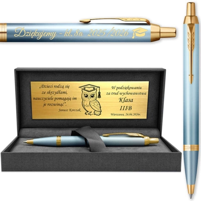 Długopis Parker IM Rituals GT Pozłacany z GRAWEREM na Prezent dla Mamy